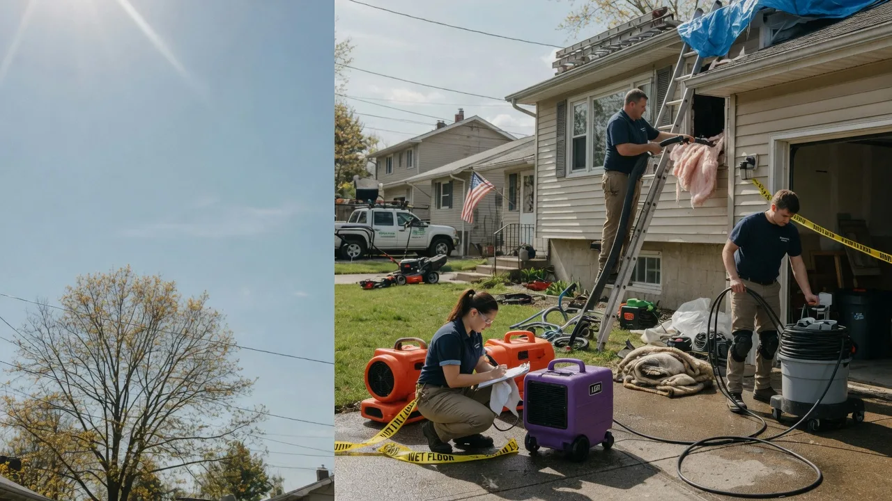 Emergency Water Removal in Evansville, WI near me